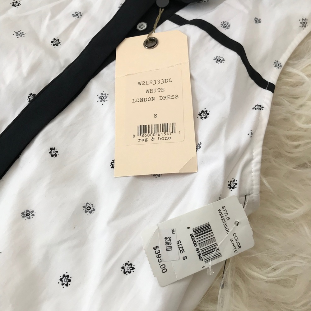RAG & BONE Printed Mini Dress - Picture 2 of 7